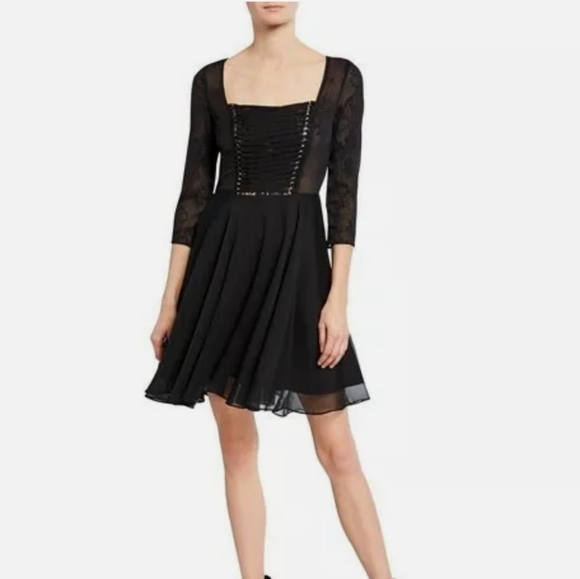 The Kooples | NWT Chiffon and Lacing Dress - Picture 3 of 12